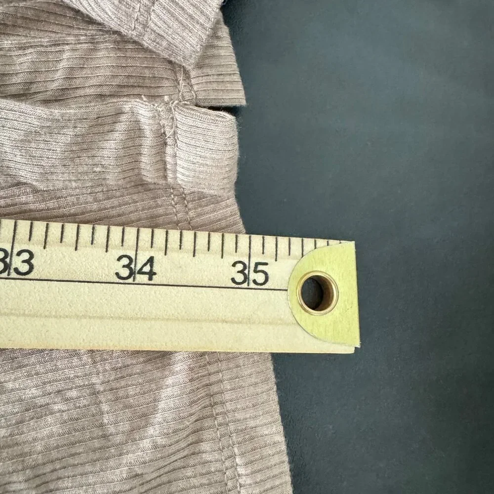 Fashion Nova Womens Tan Mini Dress Long Sleeve Size 1X - Picture 9 of 9